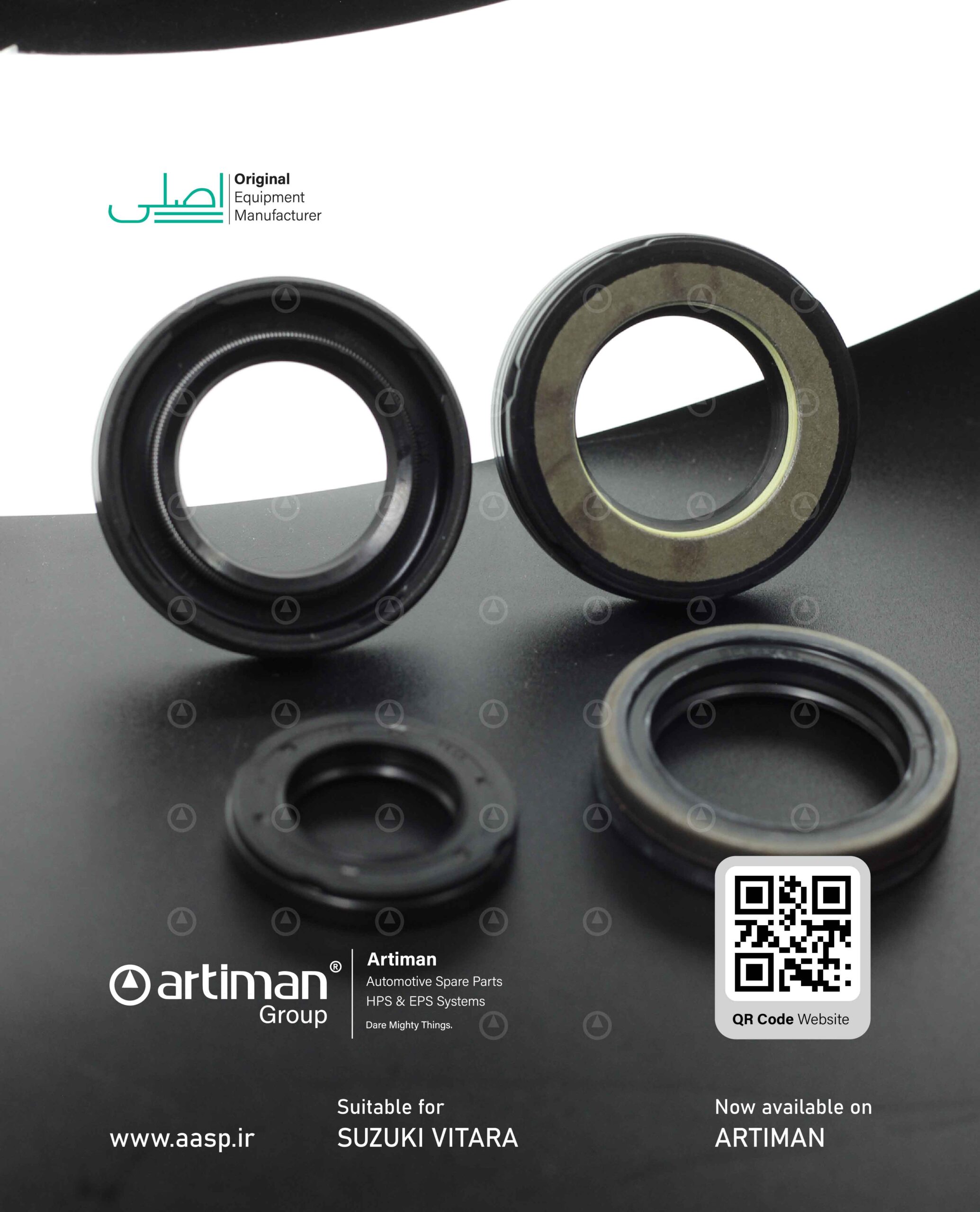 تصویر محصول کاسه نمد جعبه فرمان هیدرولیک سوزوکی ویتارا | SUZUKI VITARA HPS OIL SEAL SET